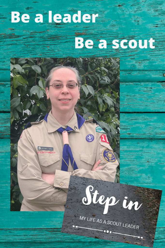 Be a leader. Be a scout.